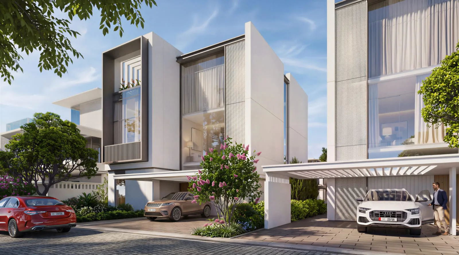 Private Garden & Villa Setbacks