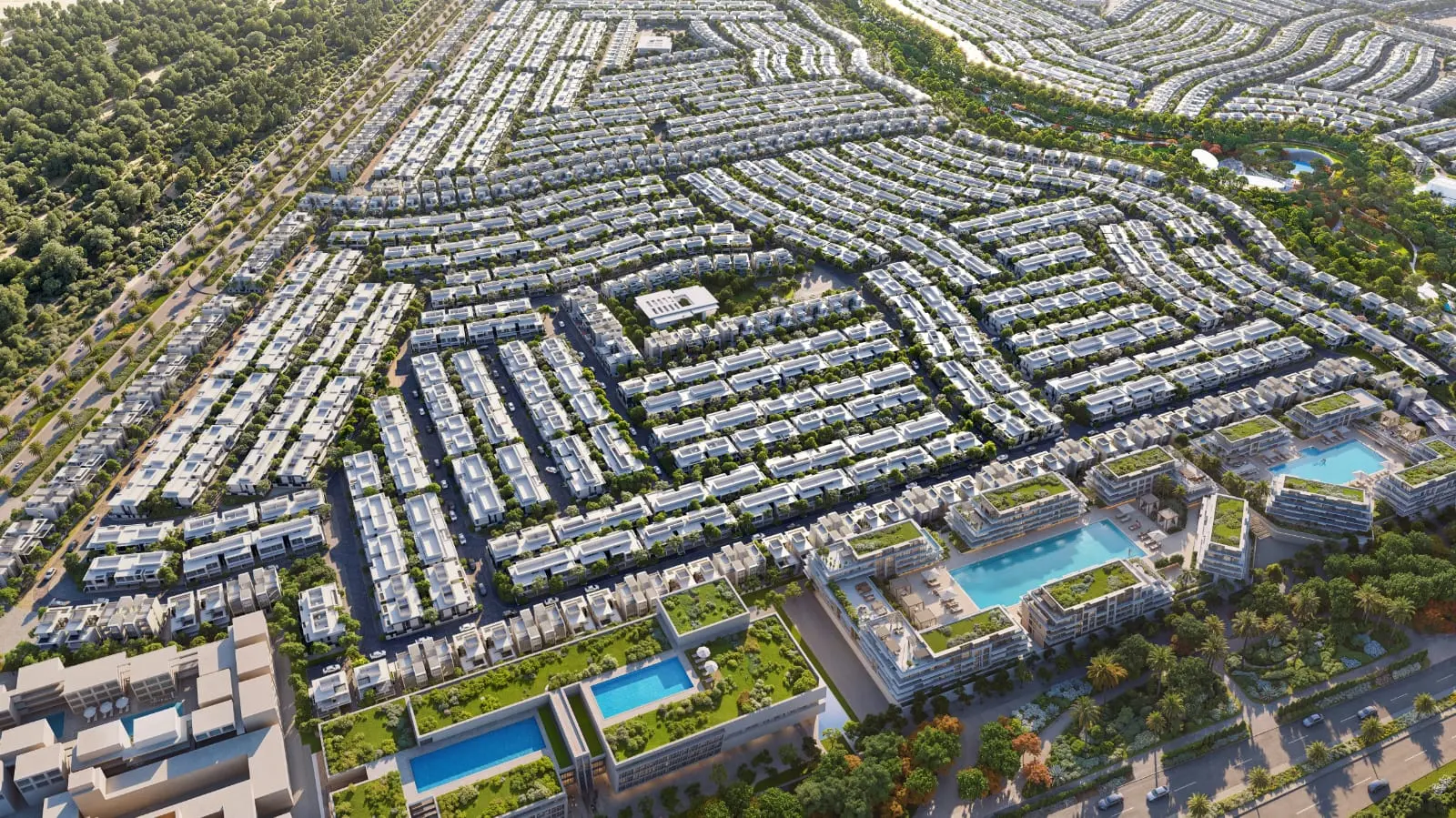 Sheikh Mohammed Bin Zayed Road (E311) access near Azizi Florence